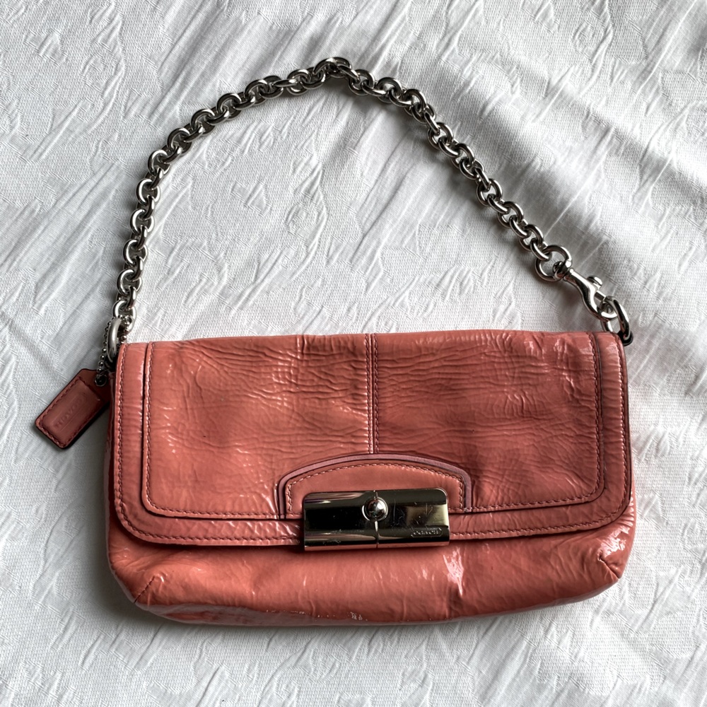 Y2K Mini Coach Kristen Wristlet
